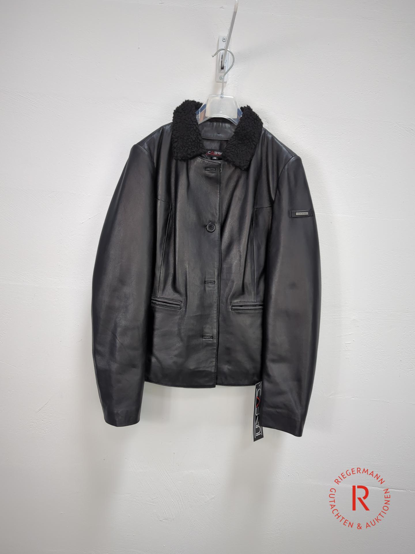 DAMEN LEDERJACKE GRÖSSE 38